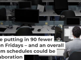 It gets lonely if you stick around an office until late afternoon on Fridays. Dimitri Otis/Stone via Getty Images